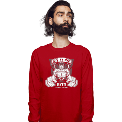 Long Sleeve Shirts, Unisex / Small / Red