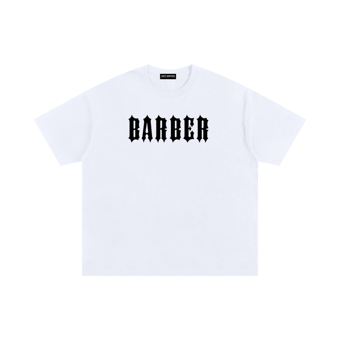 Razor Sharp Barber Tee - White