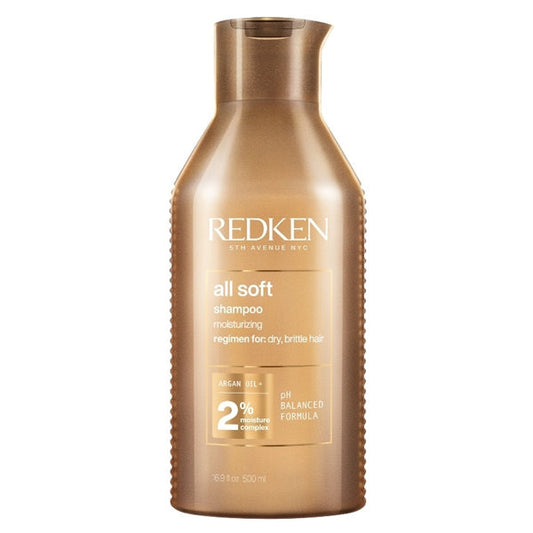 Redken All Soft Shampoo, 500 ml