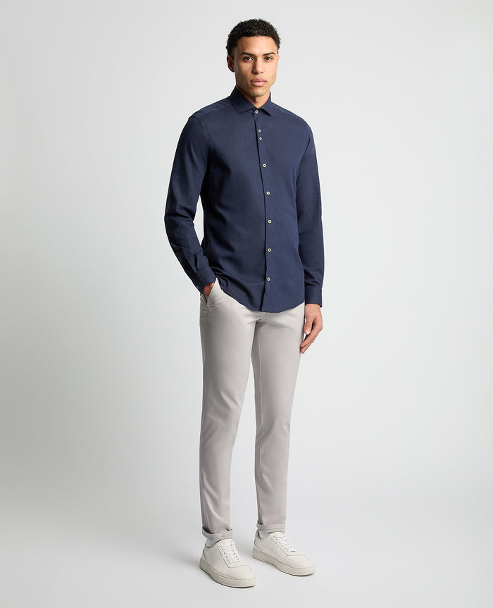 Remus Tapered Linen Formal Shirt