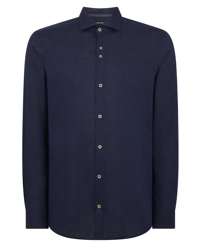 Remus Tapered Linen Formal Shirt
