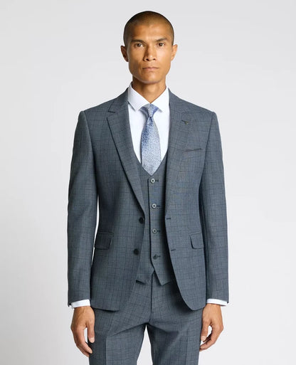 Remus Uomo Check Suit Jacket