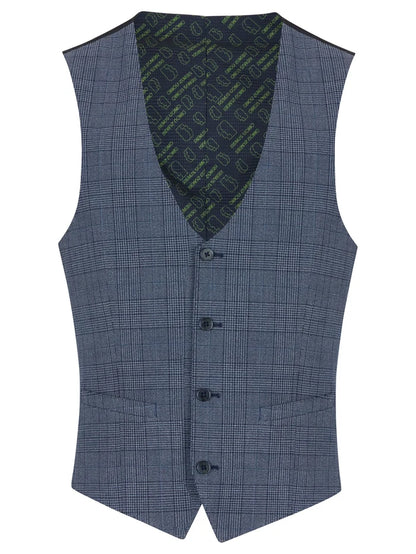 Remus Uomo Check Wasitcoat