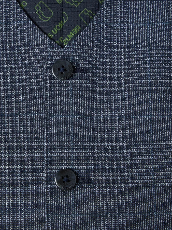 Remus Uomo Check Wasitcoat