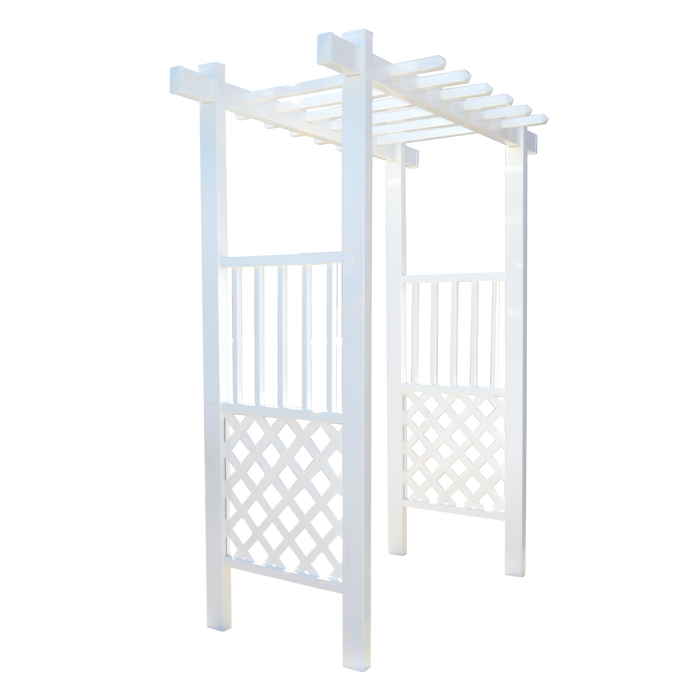 Durasheds Arbors Repacked Capistrano Grand Arbor 65" W x 42" D