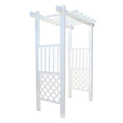 Durasheds Arbors Repacked Capistrano Grand Arbor 65" W x 42" D