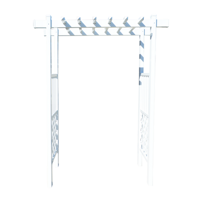 Durasheds Arbors Repacked Capistrano Grand Arbor 65" W x 42" D