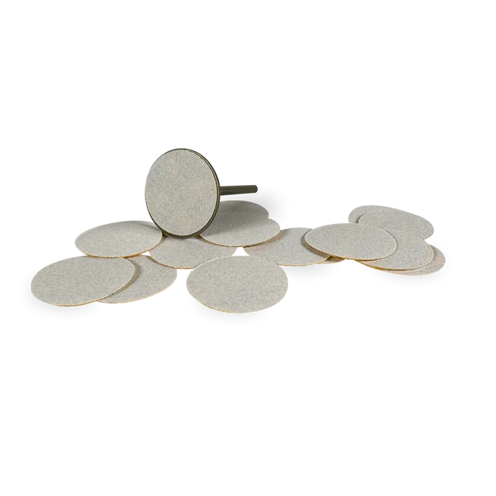 Replacement disposable white files for pedicure disc 240 grit S