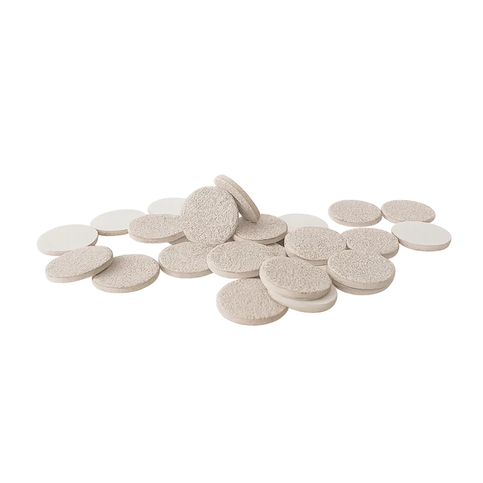 Replacement disposable white files for pedicure disc on soft foam layer 100 grit M
