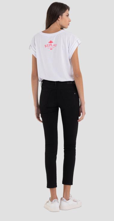 REPLAY DÁMSKÉ SKINNY FIT DŽÍNY STŘIHU NEW LUZ