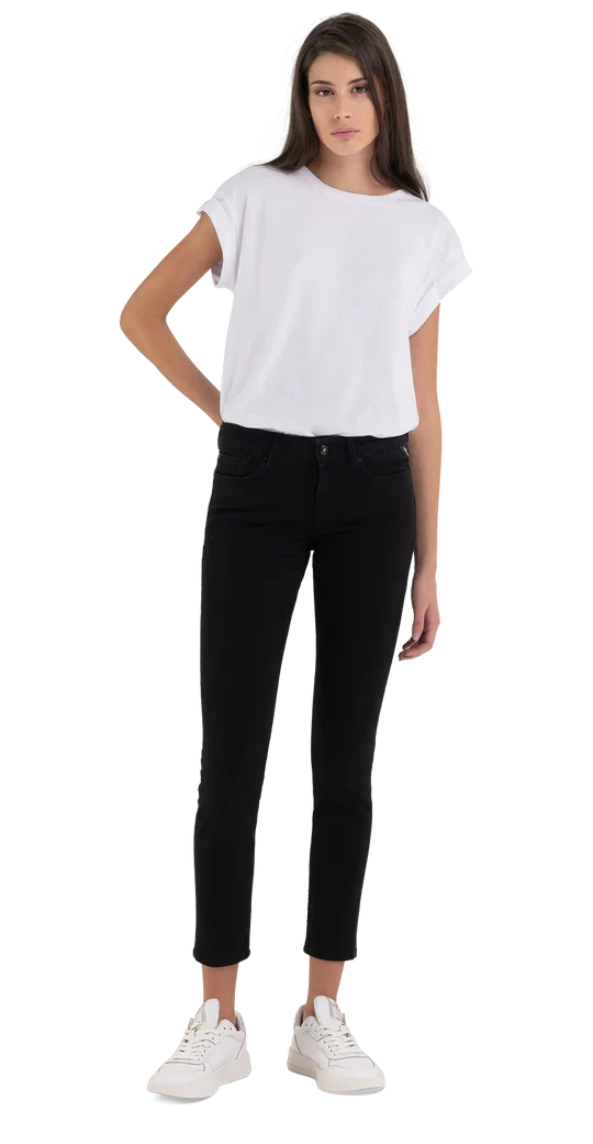 REPLAY DÁMSKÉ SKINNY FIT DŽÍNY STŘIHU NEW LUZ