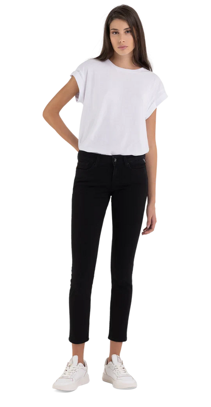 REPLAY DÁMSKÉ SKINNY FIT DŽÍNY STŘIHU NEW LUZ