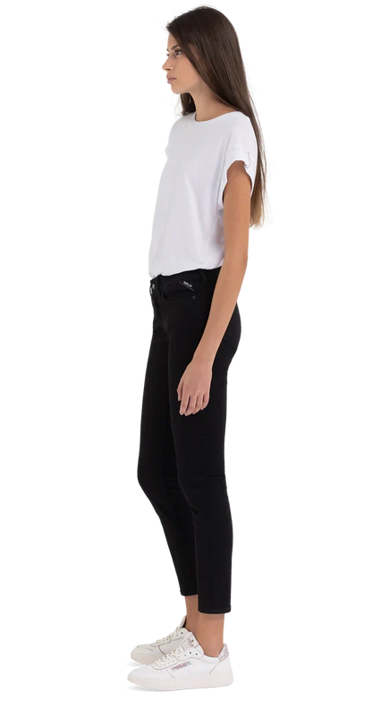 REPLAY DÁMSKÉ SKINNY FIT DŽÍNY STŘIHU NEW LUZ