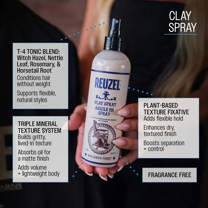 reuzel clay spray benefits