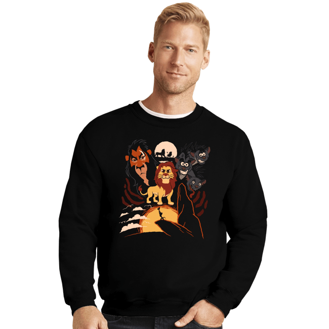 Crewneck Sweater, Unisex / Small / Black