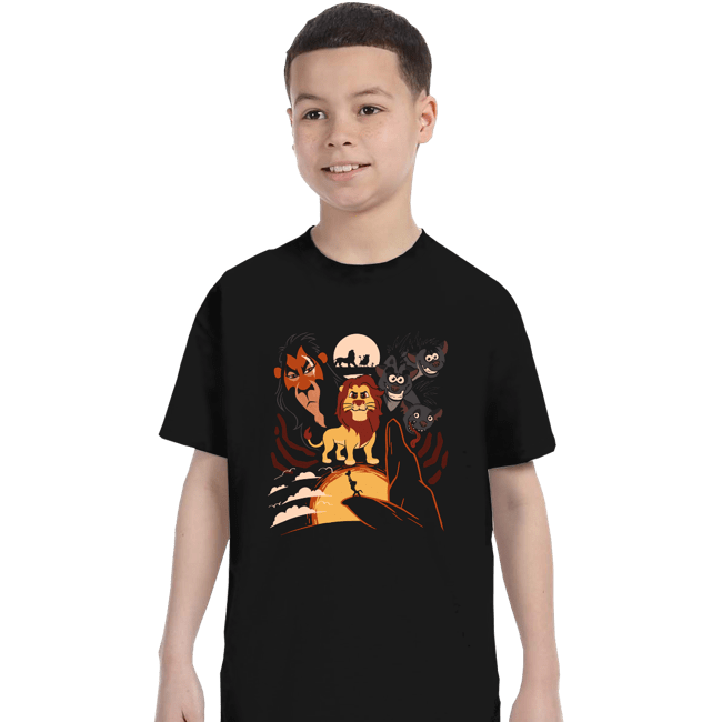 Shirts T-Shirts, Youth / XS / Black Rise Of The King