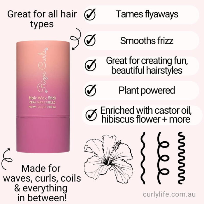 Rizos Curls Hair Wax Stick