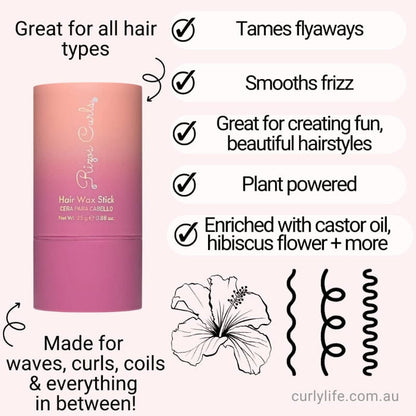 Rizos Curls Hair Wax Stick