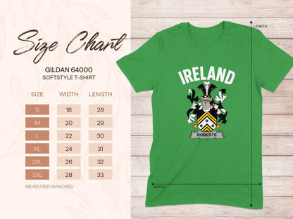 Ireland Shirt with Coat of Arms Design
