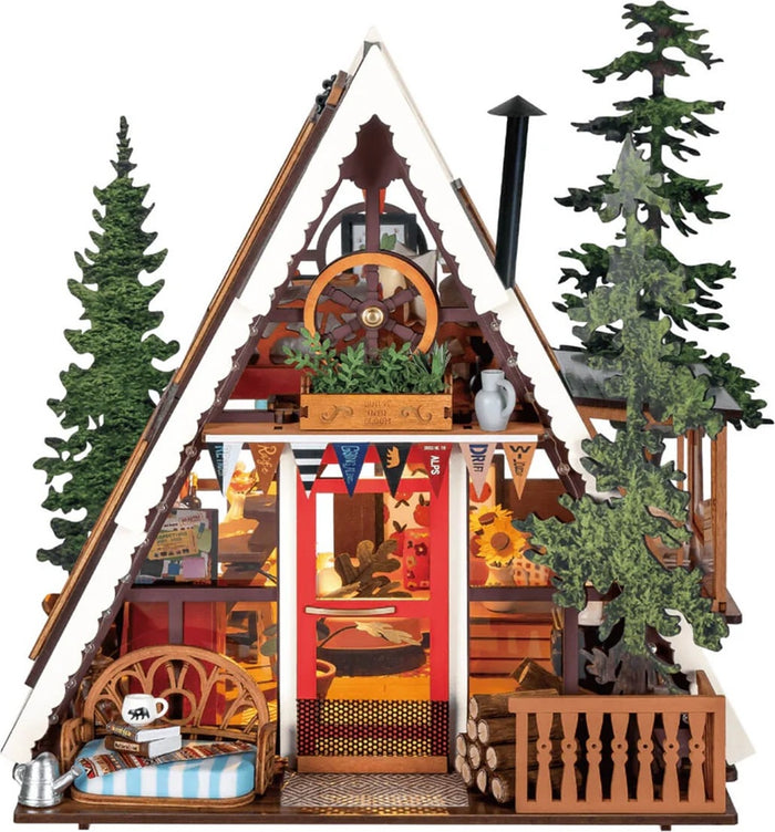 A-Frame Cabin, DIY Miniature House