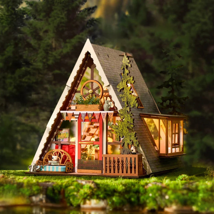A-Frame Cabin, DIY Miniature House
