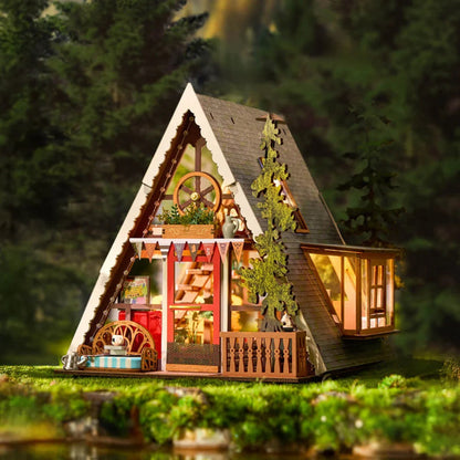 A-Frame Cabin, DIY Miniature House