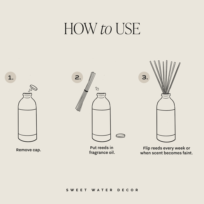 Room Reed Diffuser - Salt & Sea