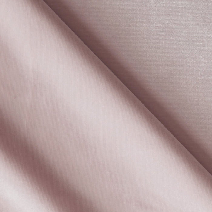 Rose made-to-order velvet fabric in soft pink tones, crafted in the USA with quick lead times and premium quality materials
