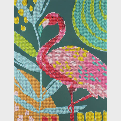 Safari Flamingo Diamond Painting Kit