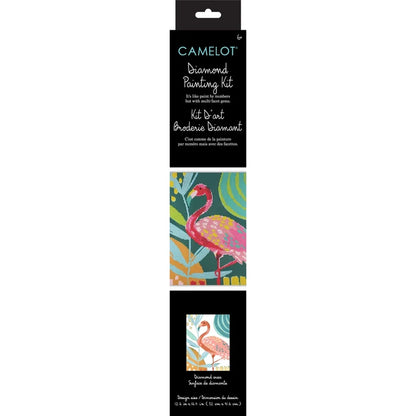 Safari Flamingo Diamond Painting Kit