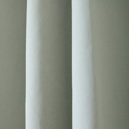 Sage made-to-order cotton curtain fabric with soft texture, crafted in the USA for fast, quality customization