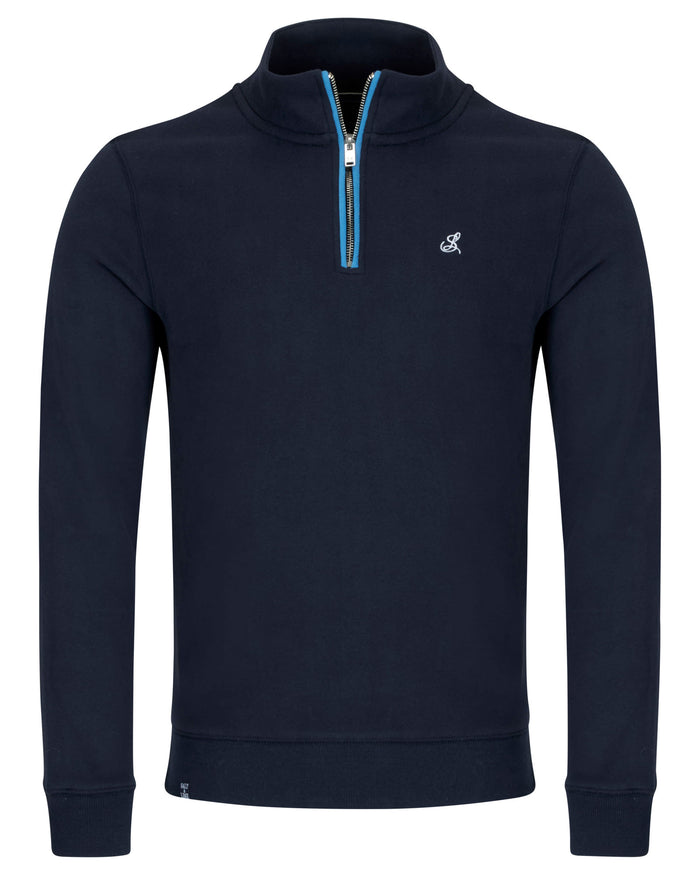 Salt & Lime Freemont 1/4 Zip Sweat