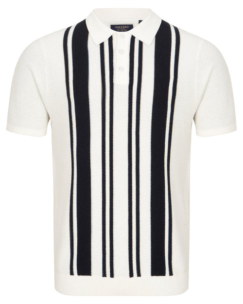 Saluzzo Bari Knitted S/S Polo