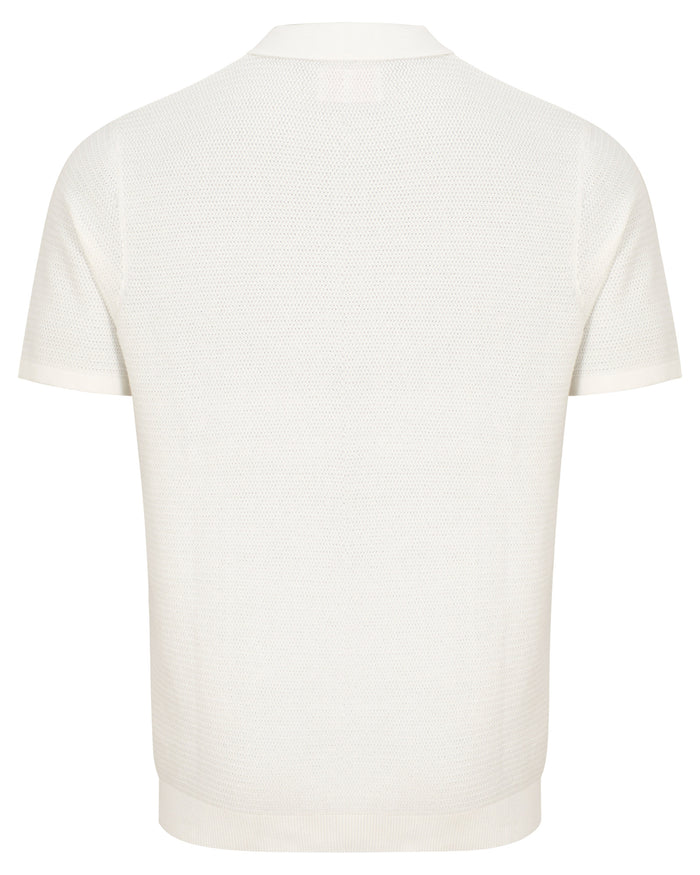 Saluzzo Bari Knitted S/S Polo