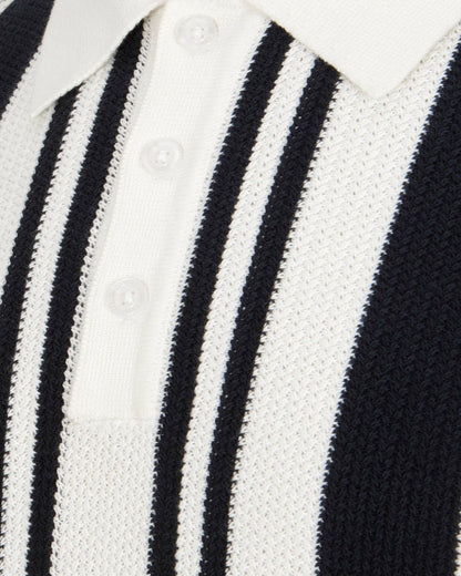 Saluzzo Bari Knitted S/S Polo