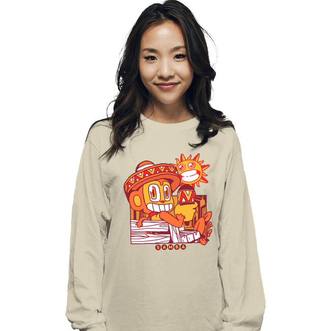Long Sleeve Shirts, Unisex / Small / Natural