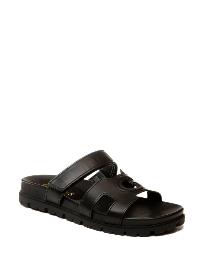 GUESS Sandalo fashie nero FLJFAS ELE03 FASHIE2-BLK