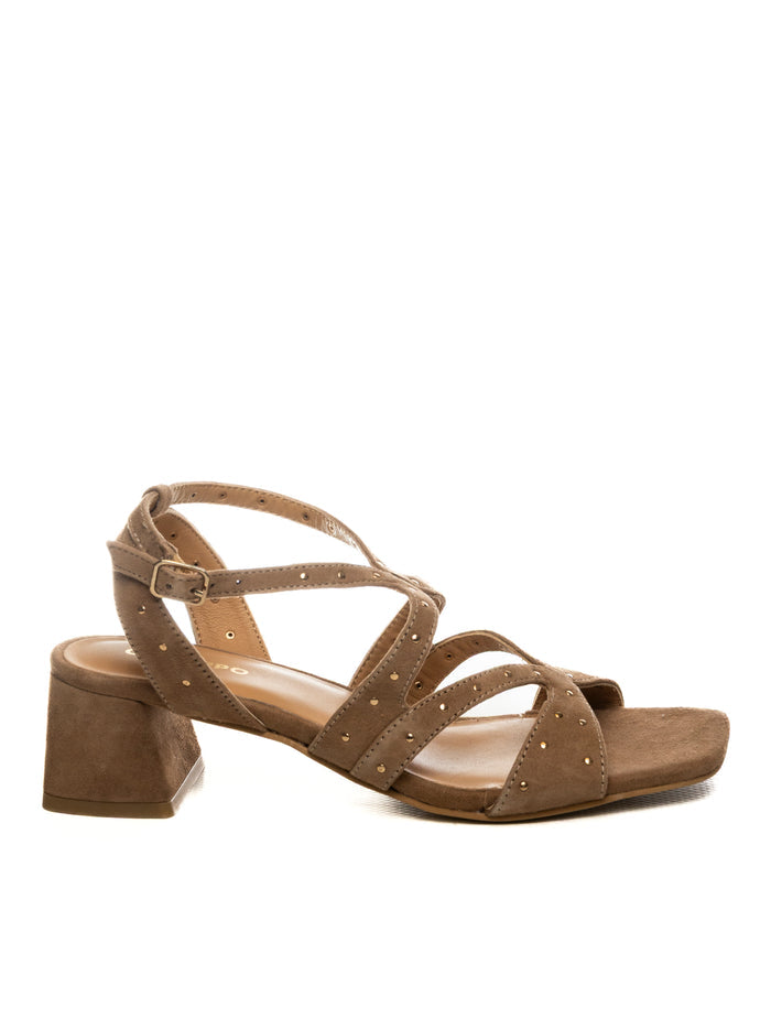 GIOSEPPO sandalo watate marrone 78207 WATATE-CUOIO