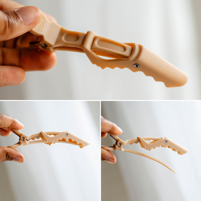 SARI CURLS | Crocodile Curl Clips Haarklammer SARI CURLS