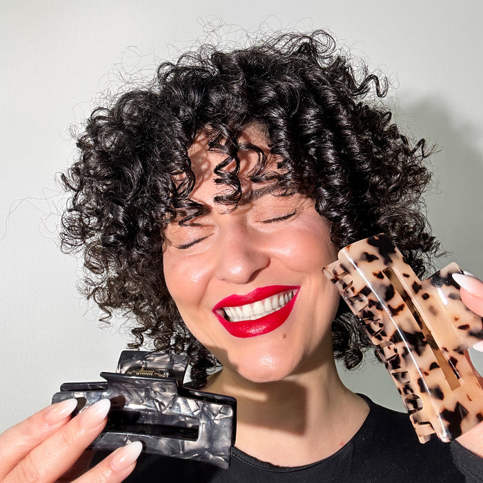 SARI CURLS | Haarklammer Onyx - M Haarklammer SARI CURLS