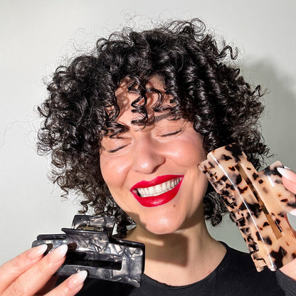 SARI CURLS | Haarklammer Onyx - M Haarklammer SARI CURLS