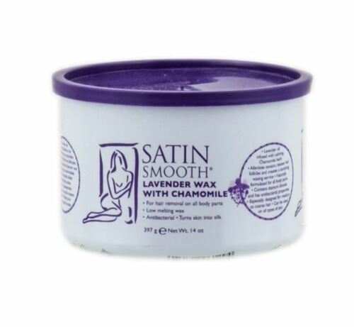 Satin Smooth Lavender Wax w Chamomile