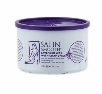 Satin Smooth Lavender Wax w Chamomile