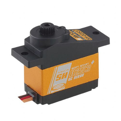 SAVSH0253P	Savox Micro Digital Servo with Soft Start, 0.09sec / 30oz @ 6V
