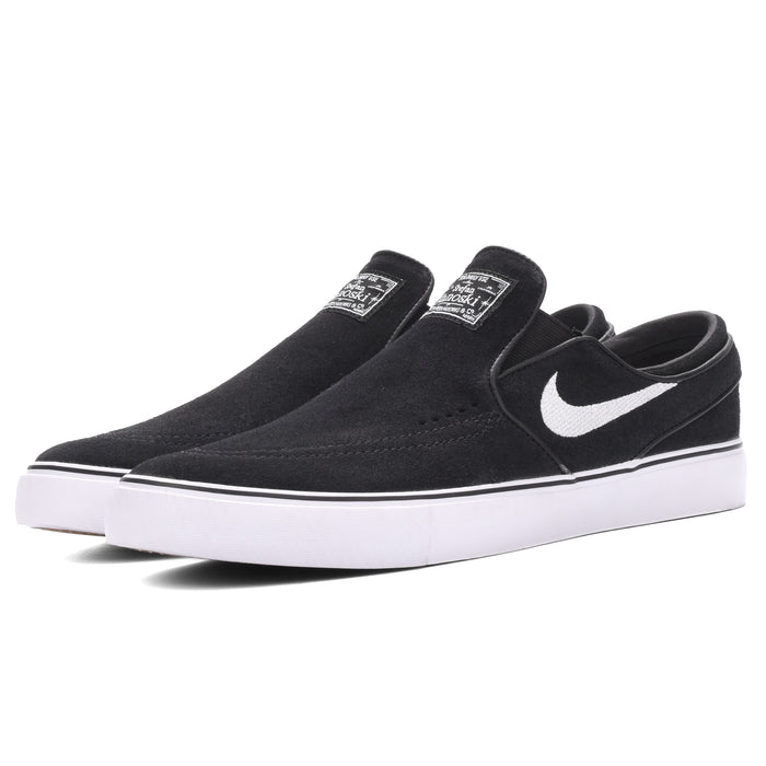 Nike SB - Janoski+ Slip (Black/White-Black-Black)