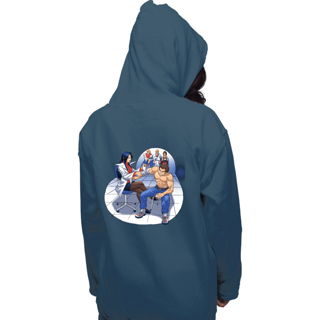 Pullover Hoodies, Unisex / Small / Indigo Blue