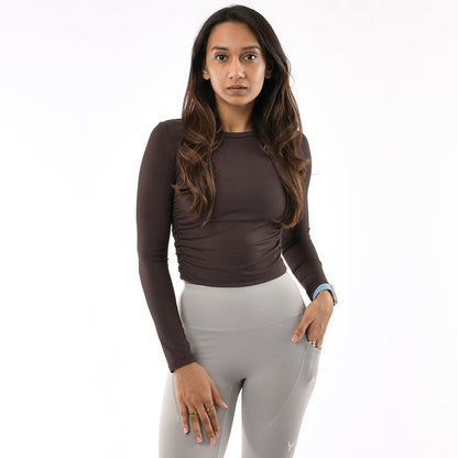 Sculpt Ribbed Crop - IRONGEAR Fitness