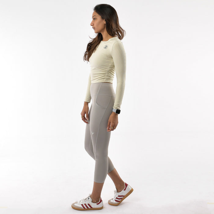 Sculpt Ribbed Crop - IRONGEAR Fitness
