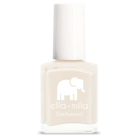 Secret Garden creamy nude nail polish bottle – ella+mila
