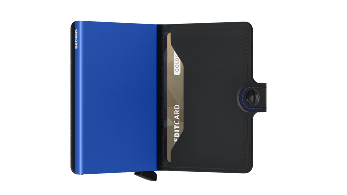 Secrid Miniwallet Blue Matte